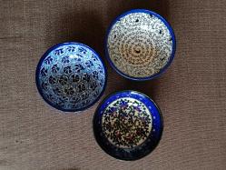 3 ADET EL YAPIMI ÇİNİ KASE