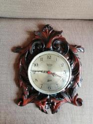 VINTAGE VELIS MARKA AHŞAP KASALI DUVAR SAATİ