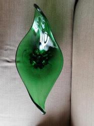 VINTAGE MURANO YEŞİL CAM GONDOL