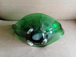 VINTAGE MURANO YEŞİL CAM GONDOL