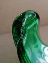 VINTAGE MURANO YEŞİL CAM GONDOL