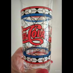 Pepsi Tiffany Vitray Bardak - Ağ Desenli