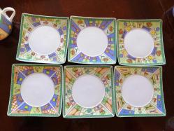 VINTAGE 6 ADET PORSELEN ÇAY FİNCANI