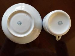 VINTAGE 4 ADET PORSELEN ÇAY FİNCANI