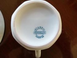 VINTAGE 4 ADET PORSELEN ÇAY FİNCANI