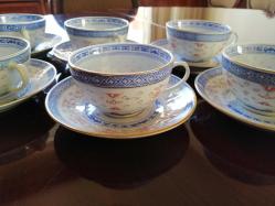 VINTAGE 6 ADET ÇİN PORSELENİ ÇAY FİNCANI