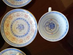 VINTAGE 6 ADET ÇİN PORSELENİ ÇAY FİNCANI