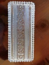 VINTAGE KRİSTAL SERVİS TABAĞI