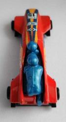 *** MATTEL HOT WHEELS 2014 METAL MODEL ARABA. YARIŞ ARABASI-ICE STORMER-KIRMIZI. YENİ GİBİ İKİNCİ EL.