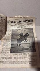 Kırmızı-Beyaz 12 Haziran 1939 Pazartesi Bi Taraf Spor Gazetesi Fenerbahçe'nin 31 inci Yıl Dönümü(Koleksiyon)