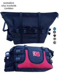 SEVBAGS MOTOSİKLET ARKA YAN AVADANLIK ÇANTALARI