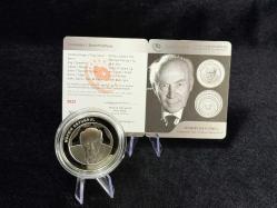 Muhsin Ertuğrul – Geleneksel Türk Tiyatrosu Serisi No:6 Gümüş Hatıra Sikkesi (Darphane, 925 Ayar, Proof)