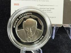 Muhsin Ertuğrul – Geleneksel Türk Tiyatrosu Serisi No:6 Gümüş Hatıra Sikkesi (Darphane, 925 Ayar, Proof)