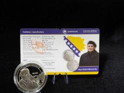 Aliya İzzetbegoviç – Gümüş Hatıra Sikkesi (Darphane, 925 Ayar, Proof)