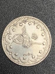 1327/1 Gümüş 5 Kuruş ÇA-