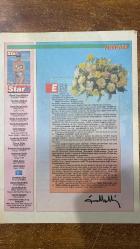 STAR DERGİSİ - SAYI : 134 - 8 MAYIS 1994 - ANNEYE MEKTUP - SEÇİMLERİ DÖRT GÖZLE BEKLEYEN ADAM NEBİL ÖZGENTÜRKÜN RÖPARTAJI - ATEŞ ÜSTÜNDE YÜRÜMEK - ŞELALEDE İLK TANGO - MEVHİBE HANIMIN BİLİNMEYEN YÖNÜ - METE AKYOL - ERGUN HİÇYILMAZ - ALİ RIZA KARDÜZ - AYKUT IŞIKLAR - METE AKYOL MUSTAFA KEMAL ATATÜRK JULIA ROBERTS JACKIE MASON DANNY GLOVER CICCIOLINA MADONNA SEBASTIAN KRÜGER  BEN DE GERİCİ OLMAK İSTİYORUM – YILAN HİKAYESİ – MATERIAL GIRL MADONNA – MİDYE ÇANTALAR – ŞÖHRETLİ DULUN MERAKLARI – KOKULU YUMURTALAR – DÜNYA TURU - NEVZAT ÇEVİK ATATÜRK BAYKAL ECEVİT ÇİLLER YILMAZ APO HİTLER NEBİL ÖZGENTÜRK TAMIL GELENEĞİ TANRIÇA DRUPADİ  PORTRECİ NEVZAT ÇEVİK – ATEŞ ÜSTÜNDE YÜRÜME GELENEĞİ - 44 SAYFA