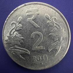 Hindistan 2 Rupi 2011