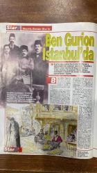 STAR DERGİSİ - SAYI : 61 - 13 ARALIK 1992 - TAİWAN SARAYINDAN ETİLERE - CLAUDİA SCHİFFER AFRİKADA - BİR ZAMANLAR ADANA - DÖVÜŞEN HAYVANLAR PARİS YENİ YÜZÜ VE BOTERO - İLK DENİZ UÇAĞI - BEN GURİONUN İSTANBUL GÜNLERİ - METE AKYOL SORUYOR - CEMAL GÜRSEL TANIYOR MUSUNUZ - SELAHATTİN DUMAN METE AKYOL MEHMET ALTAN HAYDAR GÖFER ENGİN ÜNSAL M. TUNCER KARAMUSTAFAOĞLU HASAN GÜLEŞÇİ ŞEVKET SABANCI AHMET KOÇ ERHAN ERDOĞMUŞ NEBİL ÖZGENTÜRK  DÜŞÜNMEK VE ANSİKLOPEDİ SAVAŞI – “SEVGİLİ HOCAM” KİTABI – ÖĞRENCİ MEKTUPLARI - AYHAN EMİLOĞLU NEBİL ÖZGENTÜRK MUZAFFER İZGÜ MEMDUH ÜN FATMA GİRİK ORHAN OĞUZ CAHİT BERKAY BEN GURION BEN ZVI ISRAEL SOHAT  BİR İNSAN / BİR HAYAT – AYHAN EMİLOĞLU – ZIKKIMIN KÖKÜ FİLMİ – BEN GURION İSTANBUL’DA - - 44 SAYFA