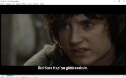 yüzüklerin efendisi iki kule  dvd  (PC'de denenmiştir/izlenmiştir) the lord of the rings the two towers