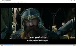 yüzüklerin efendisi iki kule  dvd  (PC'de denenmiştir/izlenmiştir) the lord of the rings the two towers
