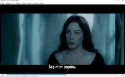 yüzüklerin efendisi iki kule  dvd  (PC'de denenmiştir/izlenmiştir) the lord of the rings the two towers