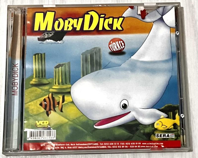 Moby Dick Orjinal VCD Çizgi Film - Efemera - kitantik