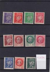 FRANSA sürsarjı degol DAMGASIZ  MNH seri 6000 tl katalok değeri