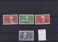 FRANSA  DAMGASIZ  MNH seri 3800 tl katalok değeri