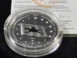 Darphane Avar Kağanlığı – Türk Devletleri Serisi No:6 Gümüş Hatıra Sikkesi (925 Ayar, Proof / Mineli)