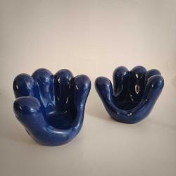 El Form Seramik Küllük / Mumluk - Adet