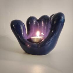 El Form Seramik Küllük / Mumluk - Adet