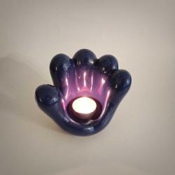 El Form Seramik Küllük / Mumluk - Adet