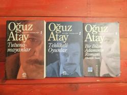 OĞUZ ATAY 3 KİTAP (TUTUNAMAYANLAR / Bir Bilim Adamının Romanı - Mustafa İnan, Tehlikeli Oyunlar)
