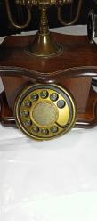 Ahşap Retro Telefon