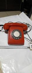 Kırmızı Döner Kadranlı Telefon