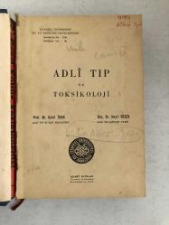 Adli Tıp ve Toksikoloji