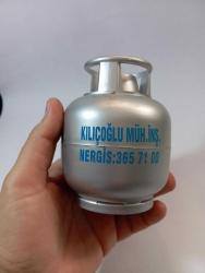 AYGAZ TÜP FORMUNDA PLASTİK KUMBARA COK İYİ DURUMDA