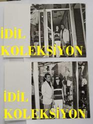 YEŞİLÇAM'IN UNUTULMAZ OYUNCUSU LEYLA SAYAR'IN ORİJİNAL 2'Lİ FOTOĞRAF SETİ - 18 x 12 cm EBADINDA - LEYLA SAYAR, SAMİ TUNÇ'LA BİRLİKTE MAĞAZALARDA GEZİP ALIŞVERİŞ YAPARKEN ÇEKİLMİŞ 2 FARKLI KARE