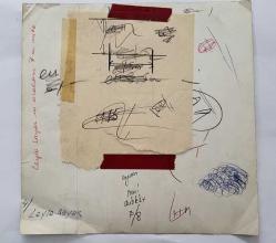 YEŞİLÇAM'IN UNUTULMAZ OYUNCUSU LEYLA SAYAR'IN ORİJİNAL BÜYÜK BOY FOTOĞRAFI - 18 x 18 cm EBADINDA - LEYLA SAYAR, EVİNDE ABAJURUN YANINDA AYAKTA POZ VERİRKEN ÇEKİLMİŞ BİR KARE