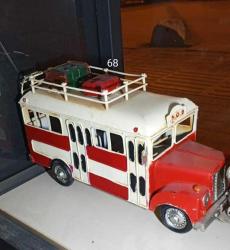 Antika Metal Otobüs Maketi