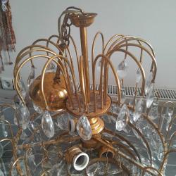 Pirinç Kasnaklı Antika  Avize