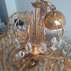 Pirinç Kasnaklı Antika  Avize