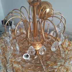 Pirinç Kasnaklı Antika  Avize