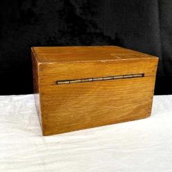 Nostaljik Gömme Kilitli Ahşap Kutu