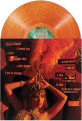 TAYLOR SWIFT - THE LIFE OF A SHOWGIRL SWEAT AND VANILLA PERFUME PORTOFINO ORANGE GLITTER EDITION PLAK 2 LP 2025