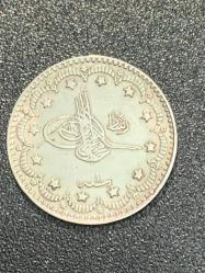 1327/1 Gümüş 5 Kuruş Çil-