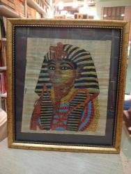 Papirüs Tablo -çerçeveli ve camlı