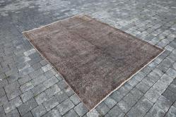 EL DOKUMA KAHVERENGİ VİNTAGE HALI 170 CM X 230 CM