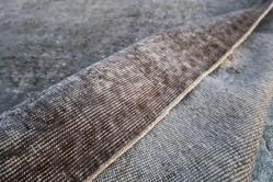 EL DOKUMA KAHVERENGİ VİNTAGE HALI 170 CM X 230 CM