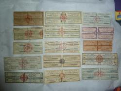 HİSSE SENEDİ KAR PAYI KUPONLARI YABANCI ÜLKELER  1930 LU 1960 LI YILLAR 4 LÜ BLOK ORTALARI MÜHÜRLÜ 56 BLOK 224 ADET+ÜCRETSİZ KARGO